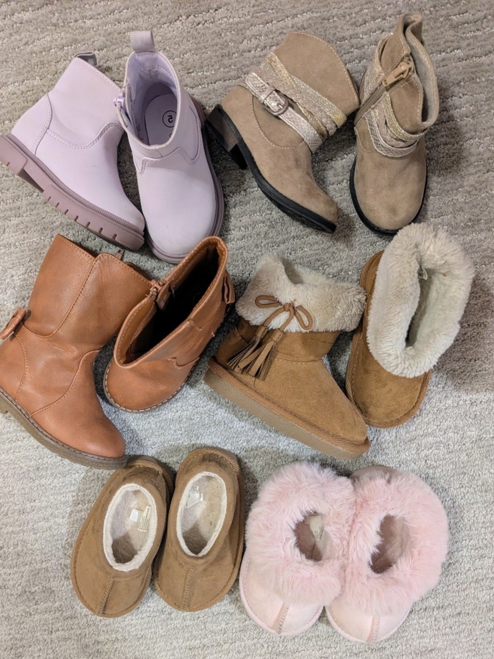 Kids Boots And Sleppers Bundle